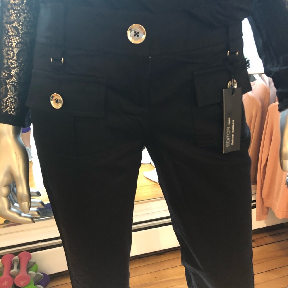 NWT Express cropped editor pants